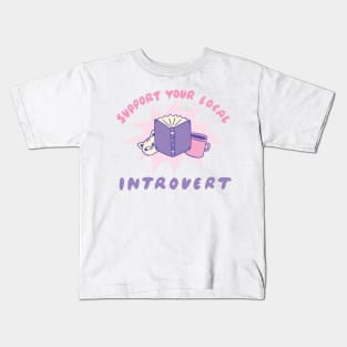 Support Your Local Introvert Kids T-Shirt